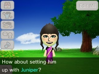 "How about setting him up with Juniper?"