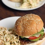 Spicy Sausage Burger - Despite all the back to schooly stuff going on, summer
