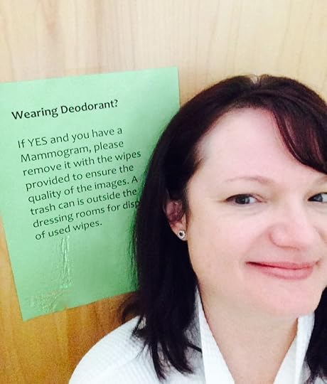 That's my nervous smile. 