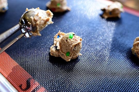 Browned Butter M&M Cookies