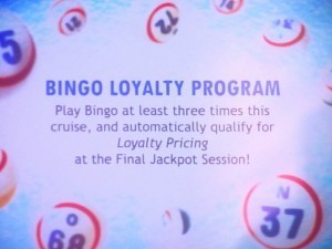 Disney Cruise Line Bingo