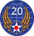 20th AF Patch