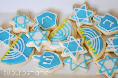 In addition to baking & decorating the best Hanukkah sugar cookies, was educated enough for both of us. 