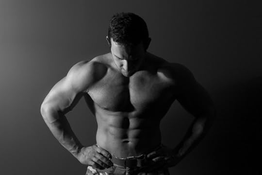 Sexy muscular model.