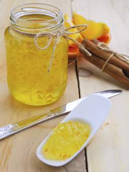A jar of marmalade