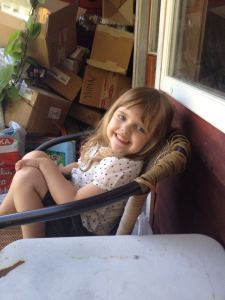 ...and I got to hang out with my most favorite little Finnish girl in the whole world...