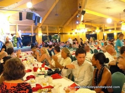 dinner at Smith's Tropical Paradise Garden Luau in Kapaa, Kauai, Hawaii