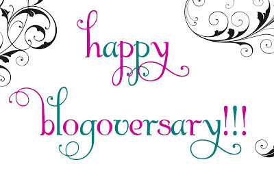 Happy Blogoversary!