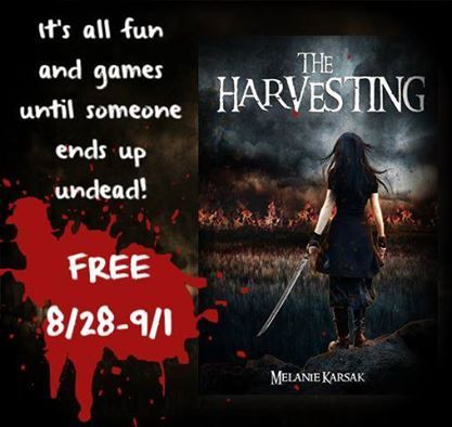 Finally free! The Harvesting is FREE on Amazon from 8/28-9/1! http://amzn.com/B009GI3YBY