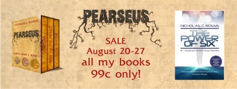 All of Nicholas C. Rossis books on sale, August 20-27