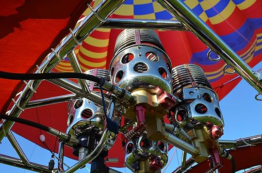 Hot air balloon burners