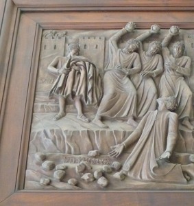 Door Panel at St. Paul's Basilica in Rome