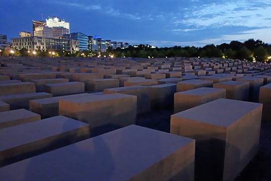 Jewish-Memorial-at-night-Berlin