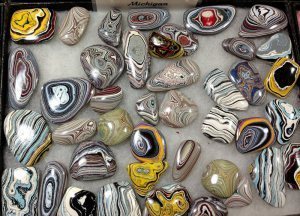 Fordite ready for jewelry.