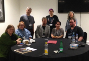 Kaffeeklatsch Achieved! Feat. Paul Weimer, Adam Christopher, [capclave], JW Alden, Mel X, Frances KR, and more! (some offscreen)