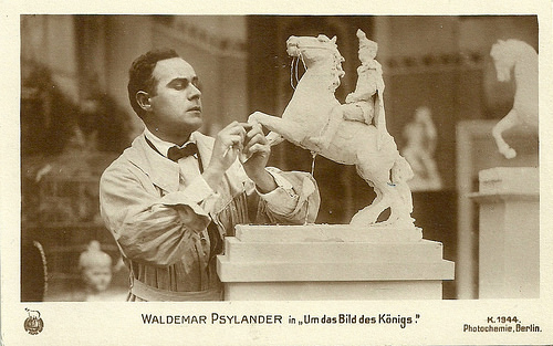 Valdemar Psilander in Um das Bild des Königs