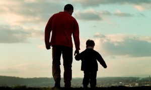 father-and-son-walking