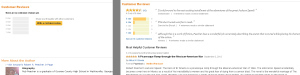 Which of these books are you going to read? The one on the left with zero recommendations or the one on the right that nine out of 10 people rated at 4 or 5 stars?