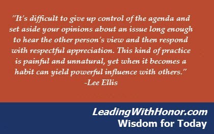 Lee Ellis - Leadership Wisdom for Today 