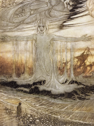 Goddess of the Sea by Arthur Rachkam