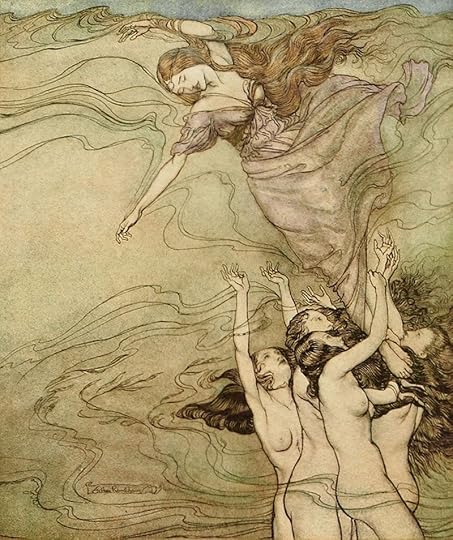 Water Nymphs by Arthur Rackham