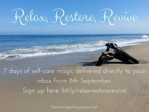 Relax, Restore, Revive