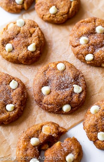 These White Chocolate Pumpkin Snickerdoodles are a MUST try! So soft & chewy without being cakey using a few kitchen tested tricks. Recipe by sallysbakingaddiction.com