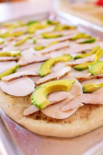 Chicken Avocado Pizza