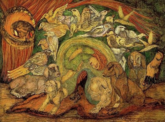 The Enclosed Garden by Meinrad Craighead