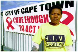 HIV awareness campaign, Cape Town