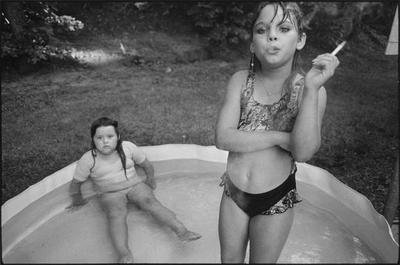 Amanda and Her Cousin Amy by Mary Ellen Mark