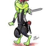 Gamora Cuddly Sketch by Nick Davis