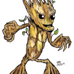 I AM GROOT by Nick Davis