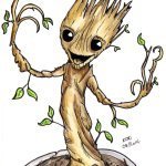 I AM BABY GROOT by Nick Davis