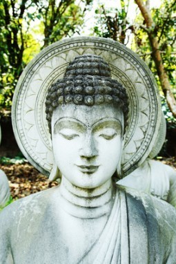 Stone Buddha statue