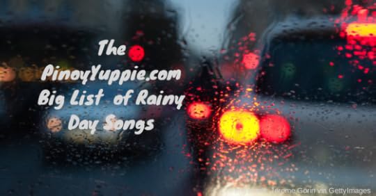 Big List  of Rainy Day Songs