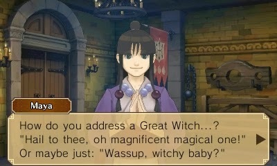 Maya Fey on how to address a Great Witch