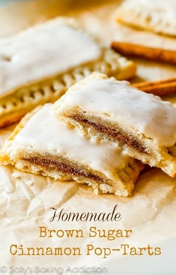 Homemade Brown Sugar Cinnamon Pop-Tarts. 100% from scratch. The frosting 