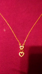 Necklace from first paycheck