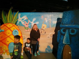 Sandy bottom and two random kids