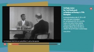 Rev. Fred Shuttlesworth, one of the founders of the Southern Christian Leadership Conference and the leading civil rights figure in Birmingham, Ala., discusses the violence he suffered in 1955 and 1957.