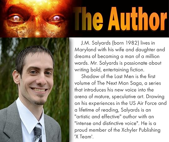 Shadow of the Last Men by J.M. Salyards, Book 1 of The Next Man Saga
