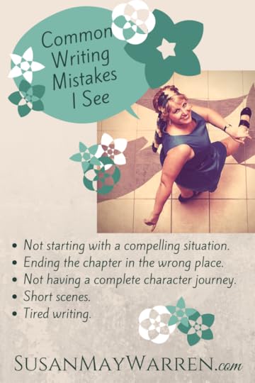 Common Writing Mistakes - SusanMayWarren.com