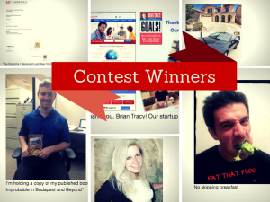 brian tracy photo contest winners