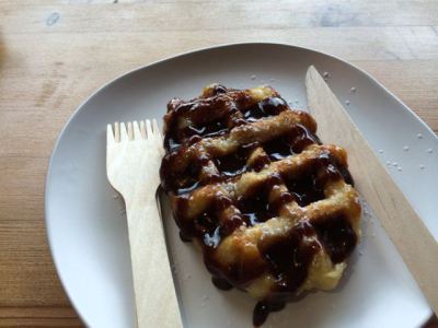 Topped with the adult nutella.