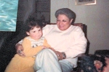 Grandma Lee never lived close by, but that never kept her from being close to Lexi & Max. This is in Phoenix 1985