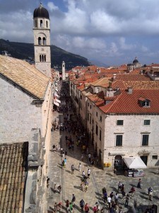 Dubrovnik, Croatia, Old Town from City Wall