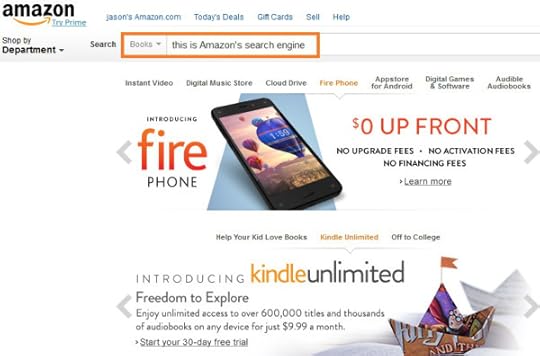 Amazon search engine