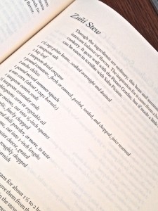 Zuni Stew from The Greens Cookbook