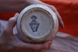 Mid-1800's Ceramic Vessel Kite Mark